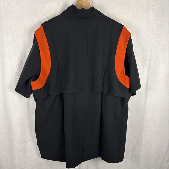 Nike Cincinnati Bengals On Field Team Issue Jacket Short Sleeve DO6744-010 Sz XL - Picture 7 of 8